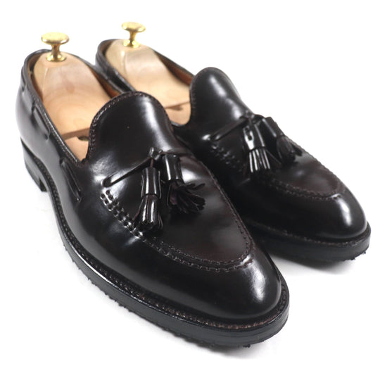 ALDEN Leather shoes 563 Cordovan Dark brown mens 8 1/2 Used Authentic