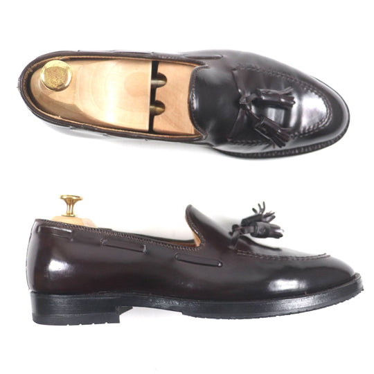 ALDEN Leather shoes 563 Cordovan Dark brown mens 8 1/2 Used Authentic