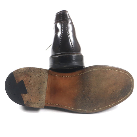 ALDEN Ankle boots 1399 Main: Cordovan Dark brown mens 7 Used Authentic