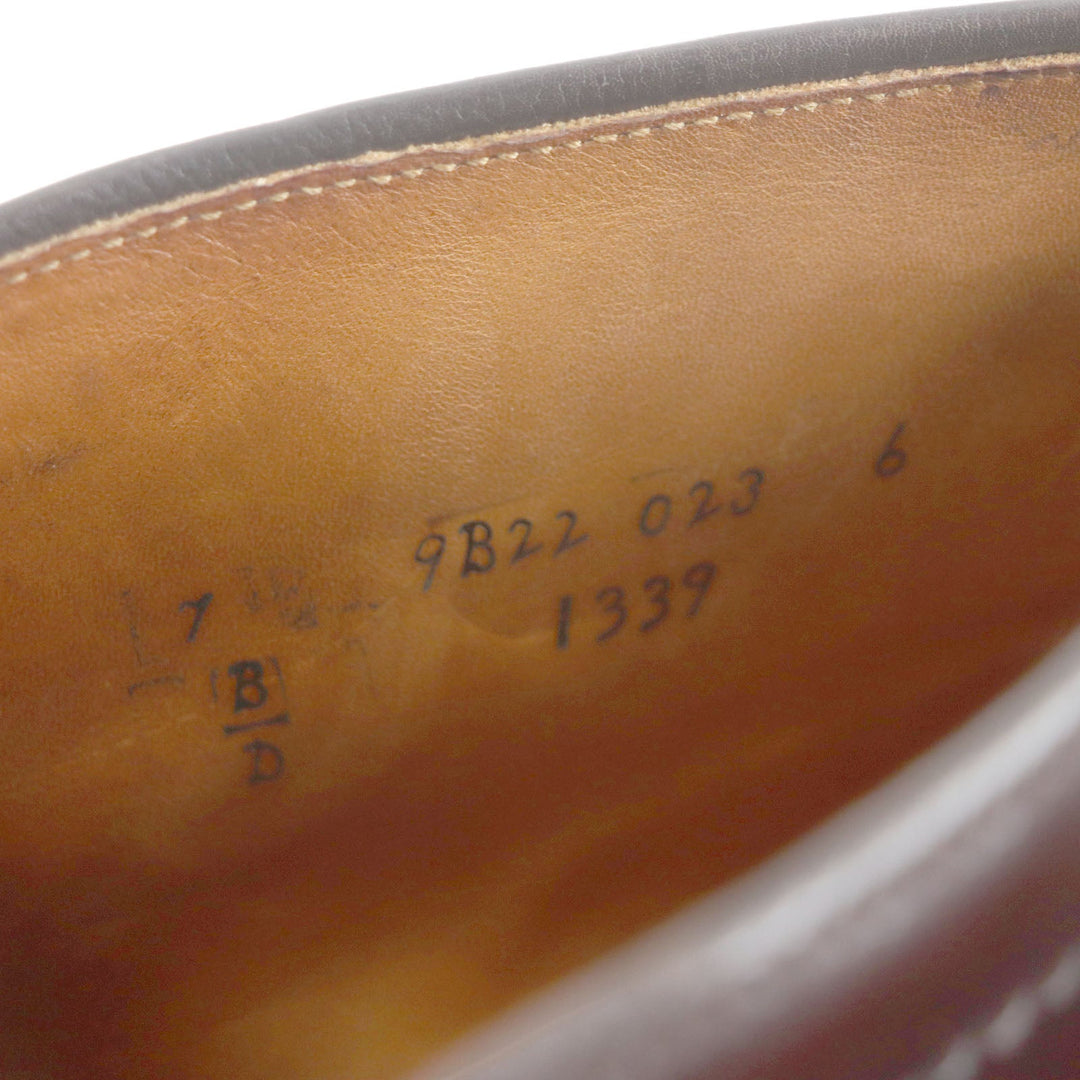 ALDEN Ankle boots 1399 Main: Cordovan Dark brown mens 7 Used Authentic