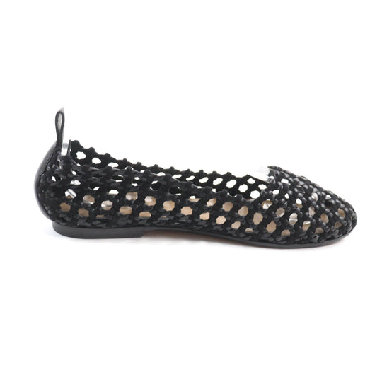 HERMES pumps Main: Leather, Part: Suede leather black Minoruk Women 36 1/2 Used Authentic
