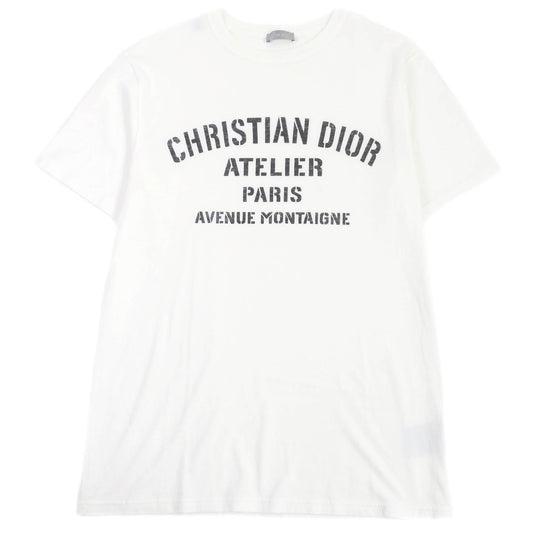 Dior HOMME Short sleeve T-shirt 043J615A0589 Main: 100% cotton white mens M Used Authentic