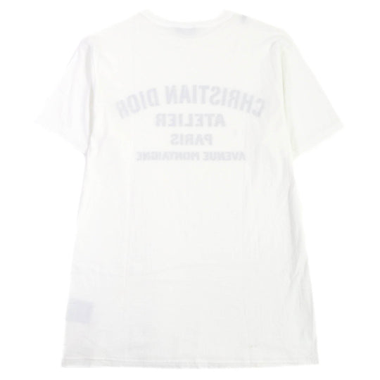 Dior HOMME Short sleeve T-shirt 043J615A0589 Main: 100% cotton white mens M Used Authentic