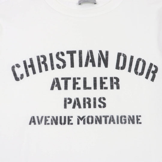 Dior HOMME Short sleeve T-shirt 043J615A0589 Main: 100% cotton white mens M Used Authentic