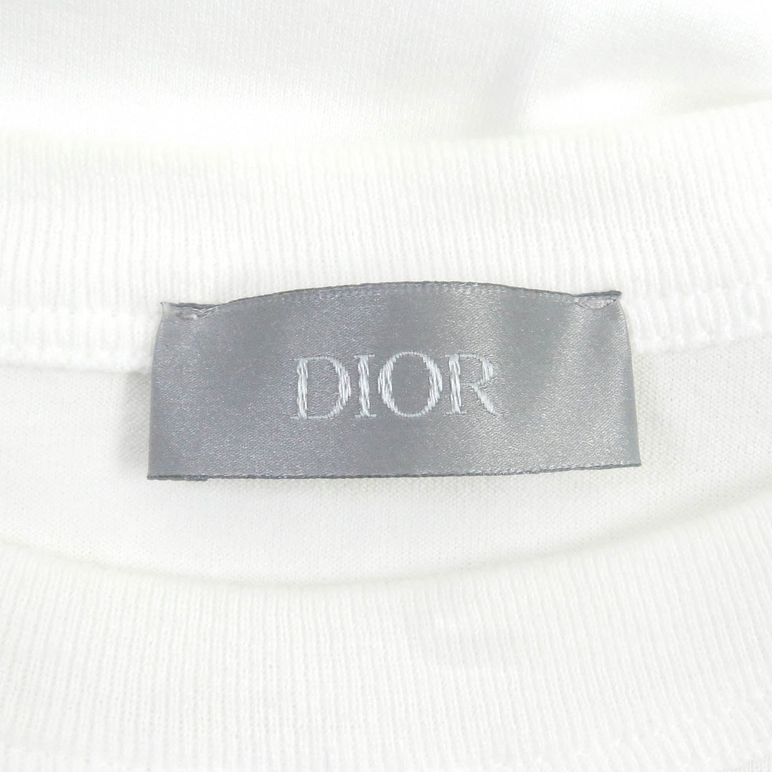 Dior HOMME Short sleeve T-shirt 043J615A0589 Main: 100% cotton white mens M Used Authentic