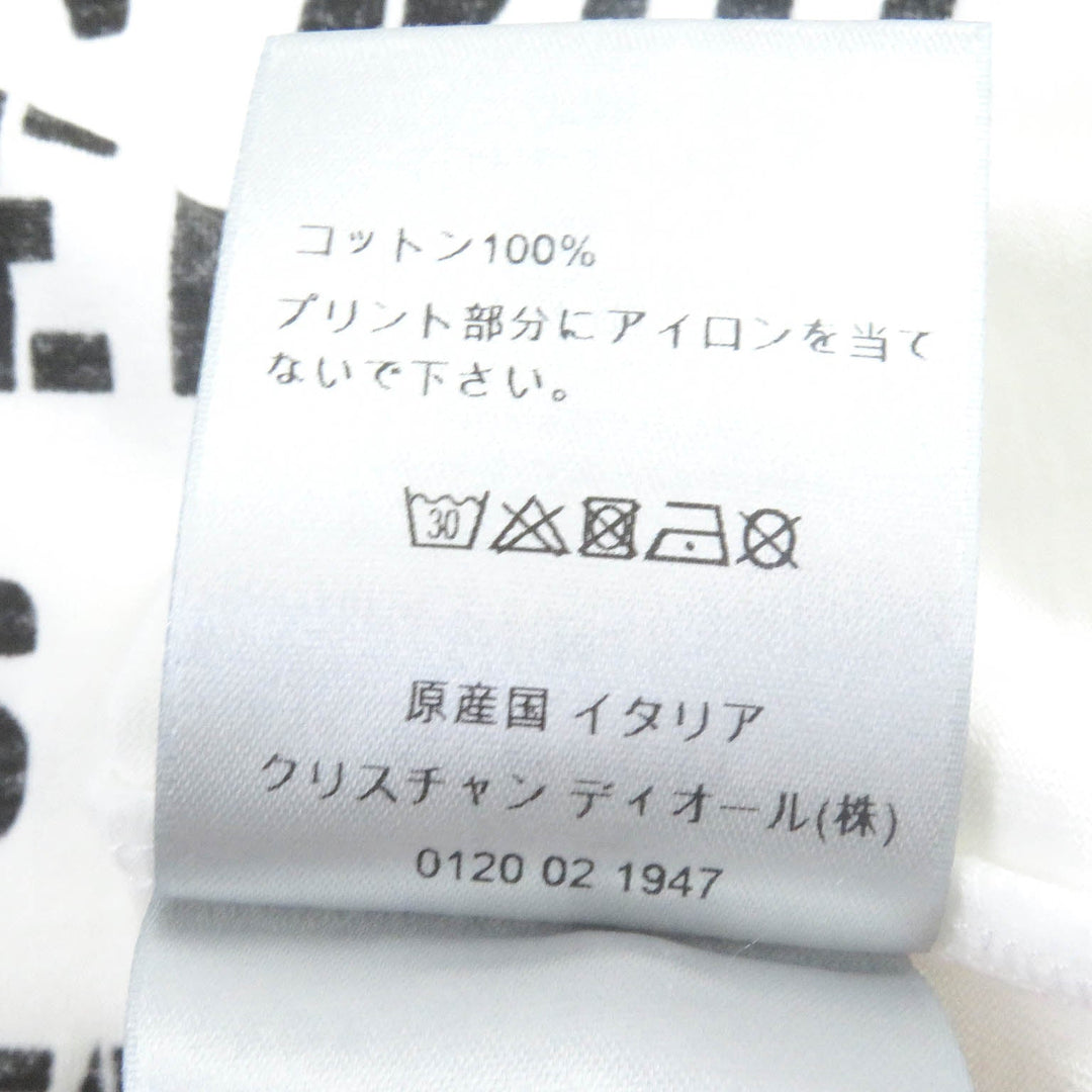 Dior HOMME Short sleeve T-shirt 043J615A0589 Main: 100% cotton white mens M Used Authentic