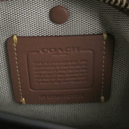 COACH Shoulder Bag C5316 Main: Glove-tanned leather Bordeaux Green Tate Carryall 29 Colorblock Women Used Authentic
