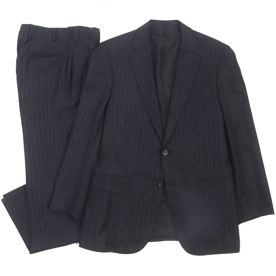 BURBERRY LONDON setup Outer: 90% wool, Outer: 10% silk, Lining: Cupra Black purple mens 175 AB6 Used Authentic