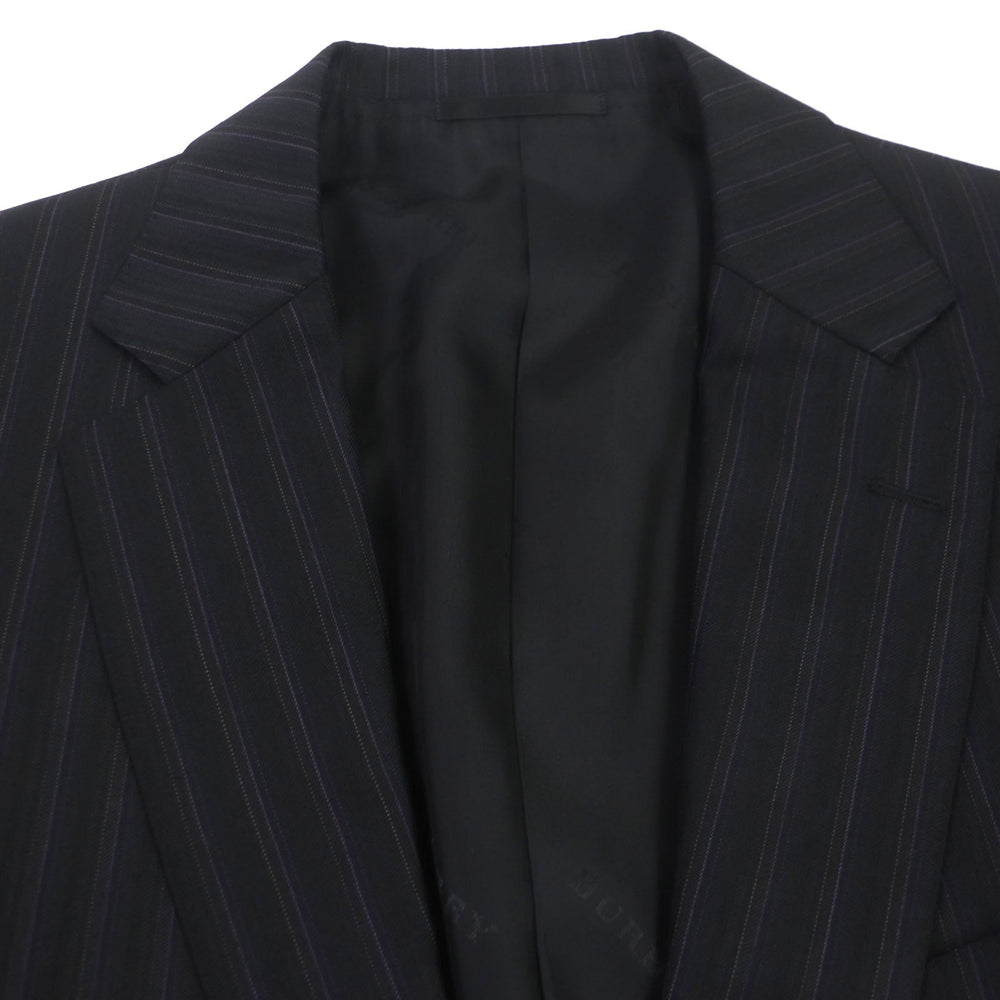 BURBERRY LONDON setup Outer: 90% wool, Outer: 10% silk, Lining: Cupra Black purple mens 175 AB6 Used Authentic