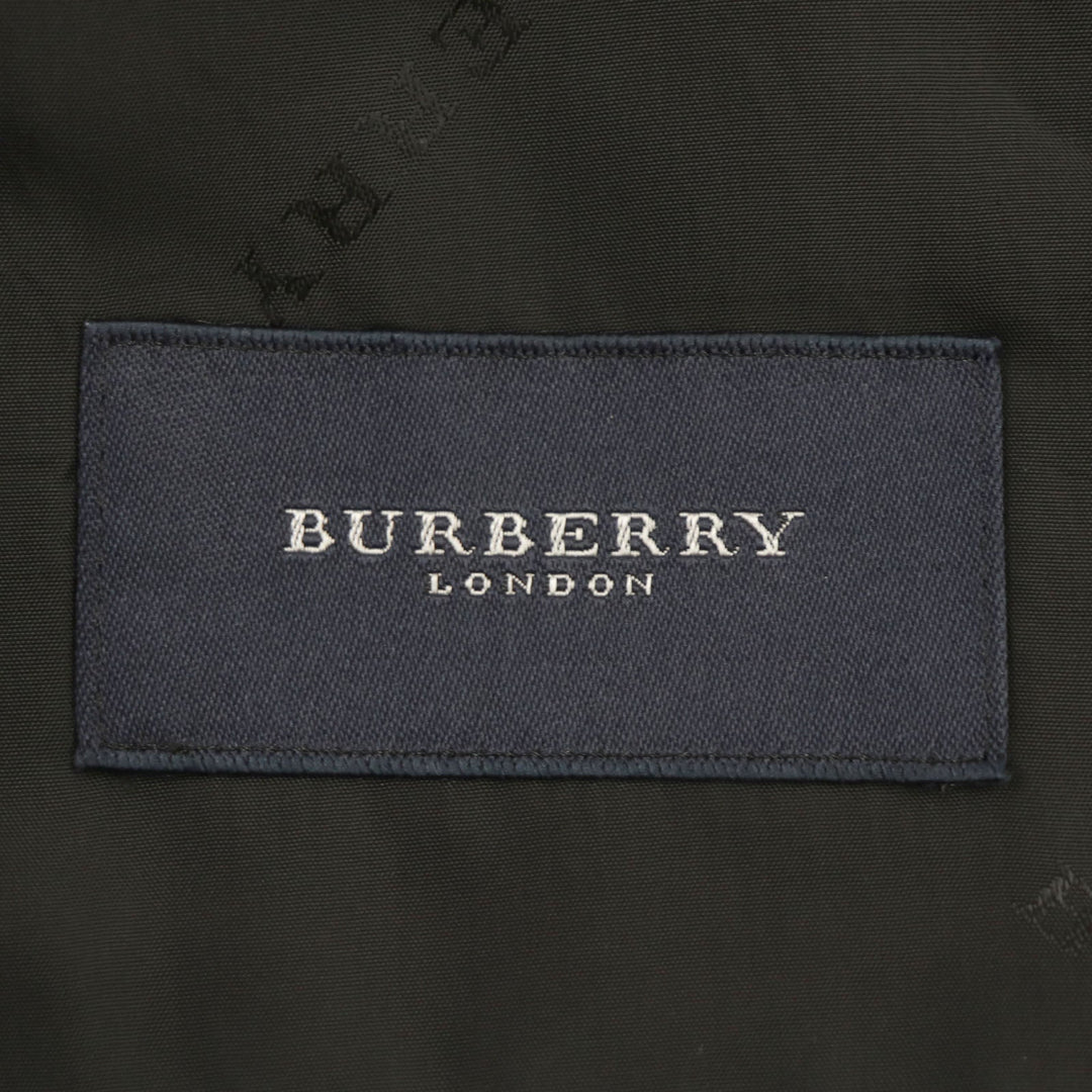BURBERRY LONDON setup Outer: 90% wool, Outer: 10% silk, Lining: Cupra Black purple mens 175 AB6 Used Authentic