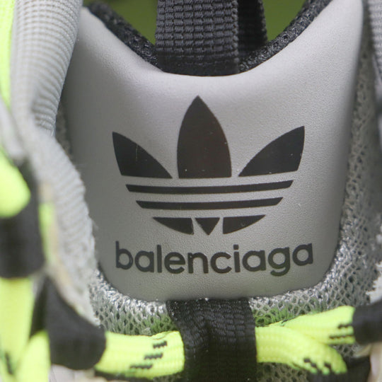 BALENCIAGA sneakers 712821 Main: Leather, Main: Nylon Gray black yellow Triple S mens 39 Used Authentic