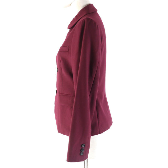 COMME des GARCONS COMME des GARCONS Jacket RC-J010 Outer: 100% wool, Lining: 100% cupra Bordeaux Women XS Used Authentic