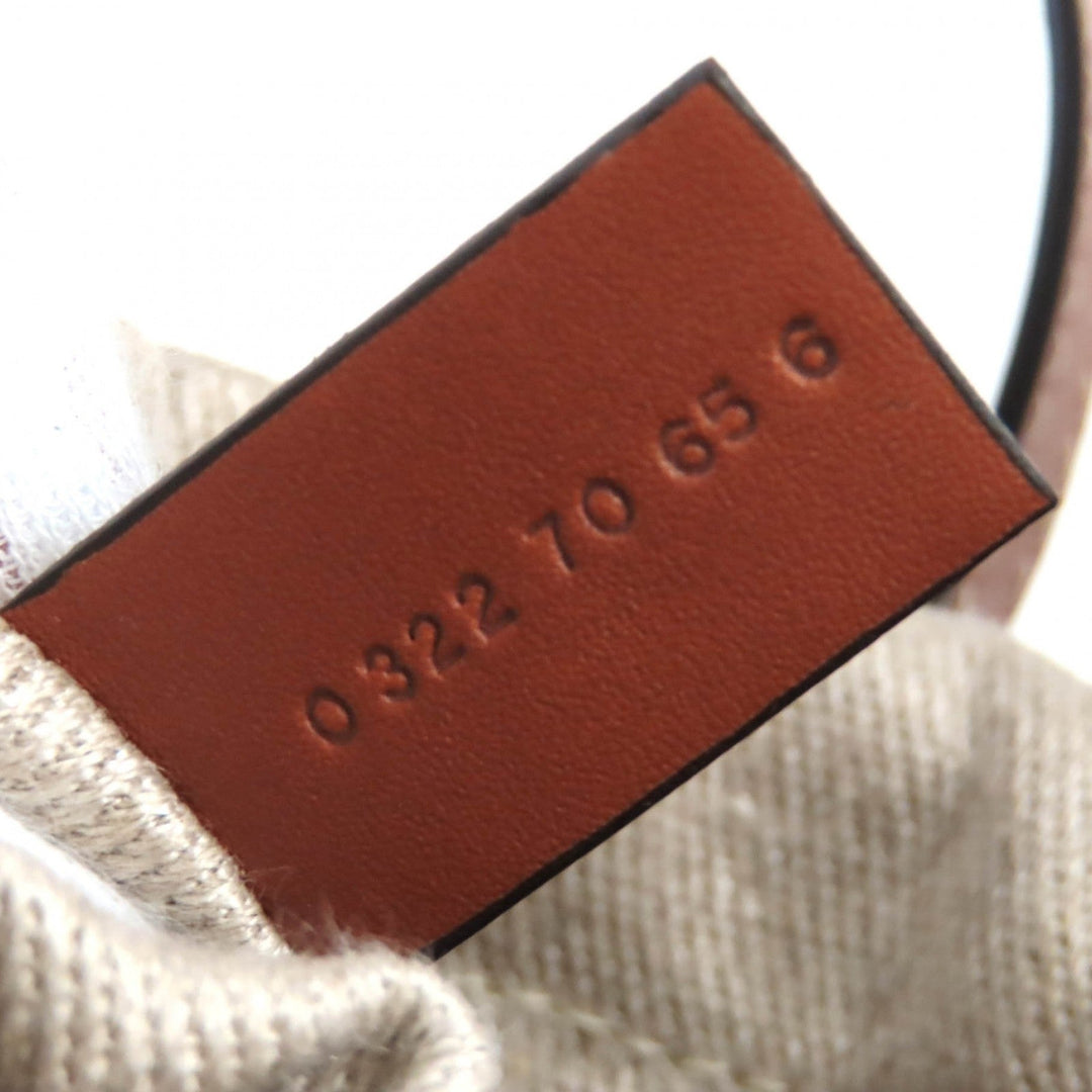 Chloe Shoulder Bag CHC22US479G07247 Main: Leather, Part: Canvas Brown KAYAN Women Used Authentic