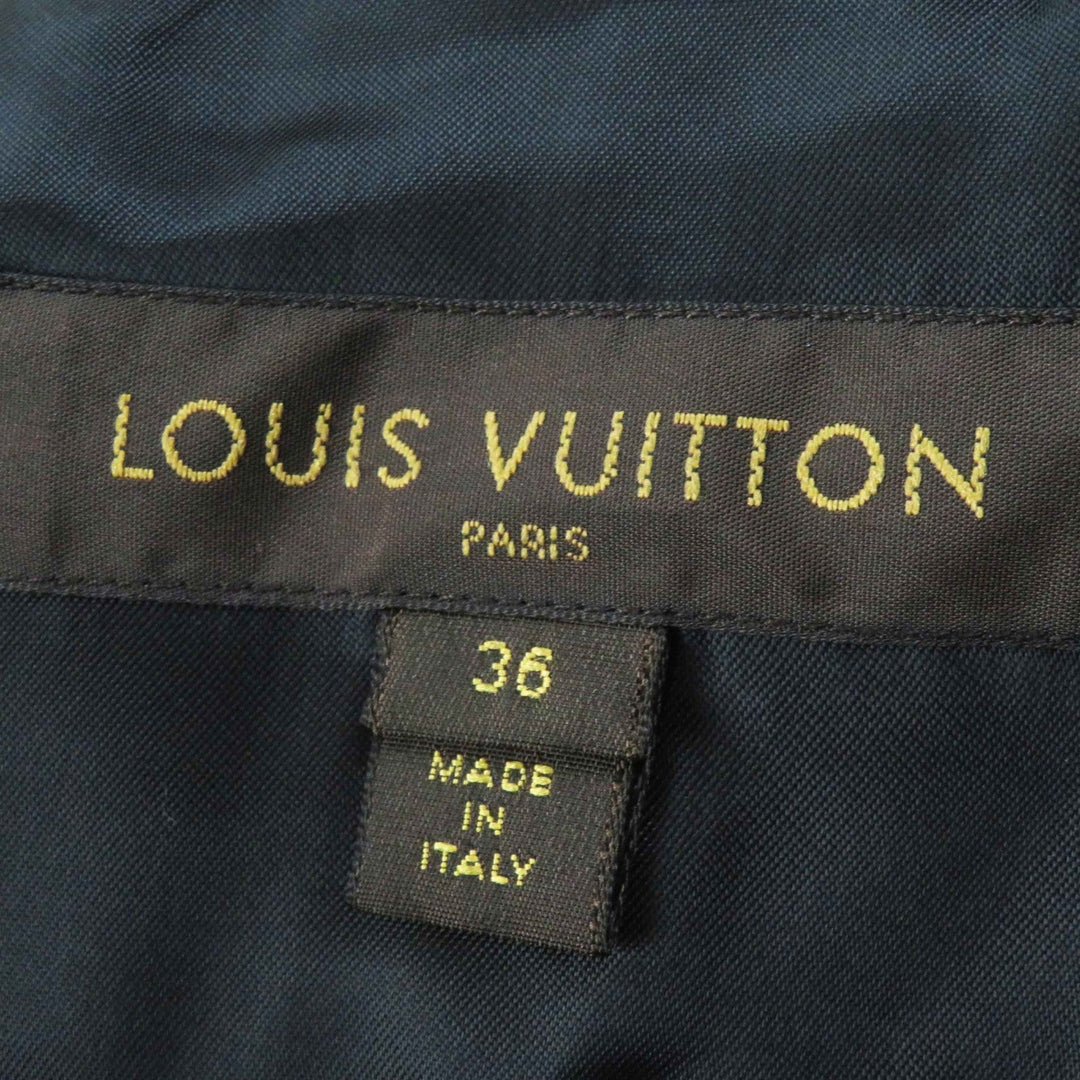 LOUIS VUITTON down coat FDJA44QWD Main: 53% polyester, Main: 47% wool, Lining: 50% rayon, Lining: 50% cupra, Filling: 90% down beige Women 36 Used Authentic