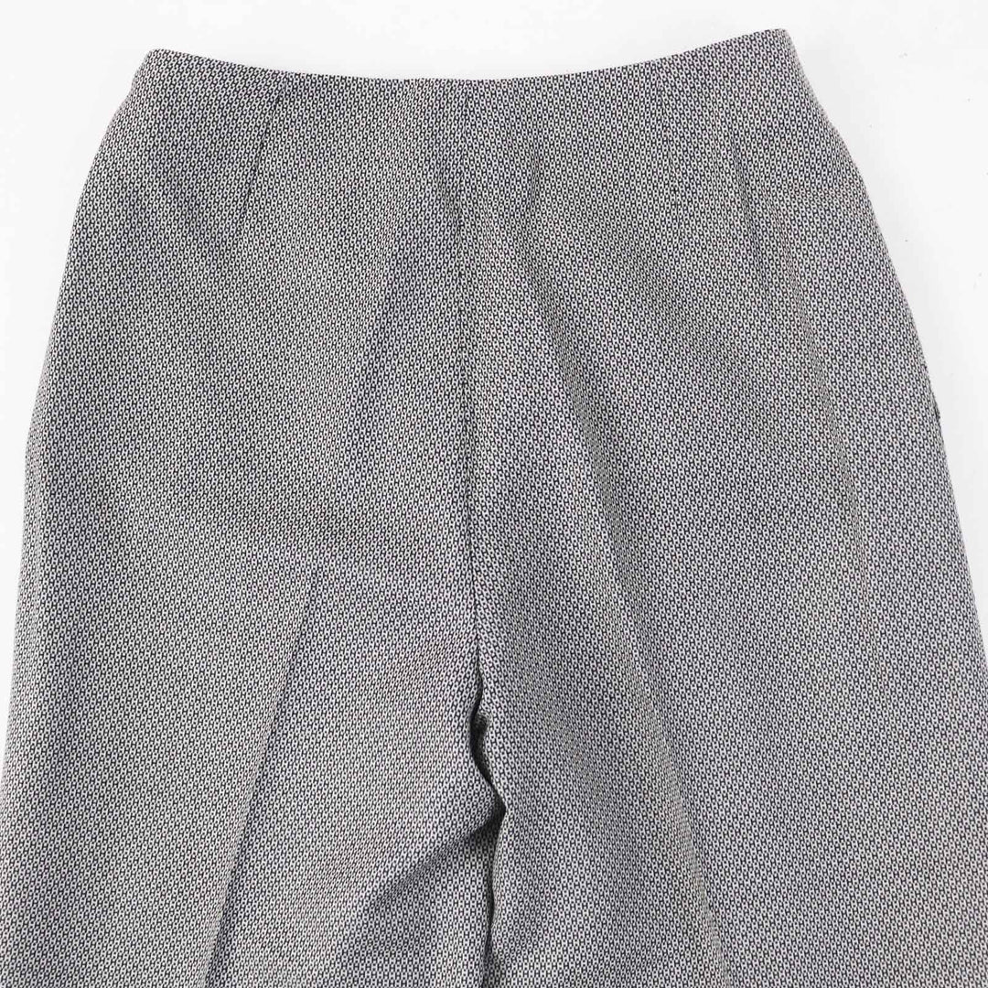 HERMES Pants Outer: 90% wool, Outer: 10% silk, Lining: 100% silk Black Grey Margiela period Women 34 Used Authentic