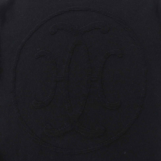 HERMES knit 3H2653D1 Main: 100% cashmere black Women 34 Used Authentic