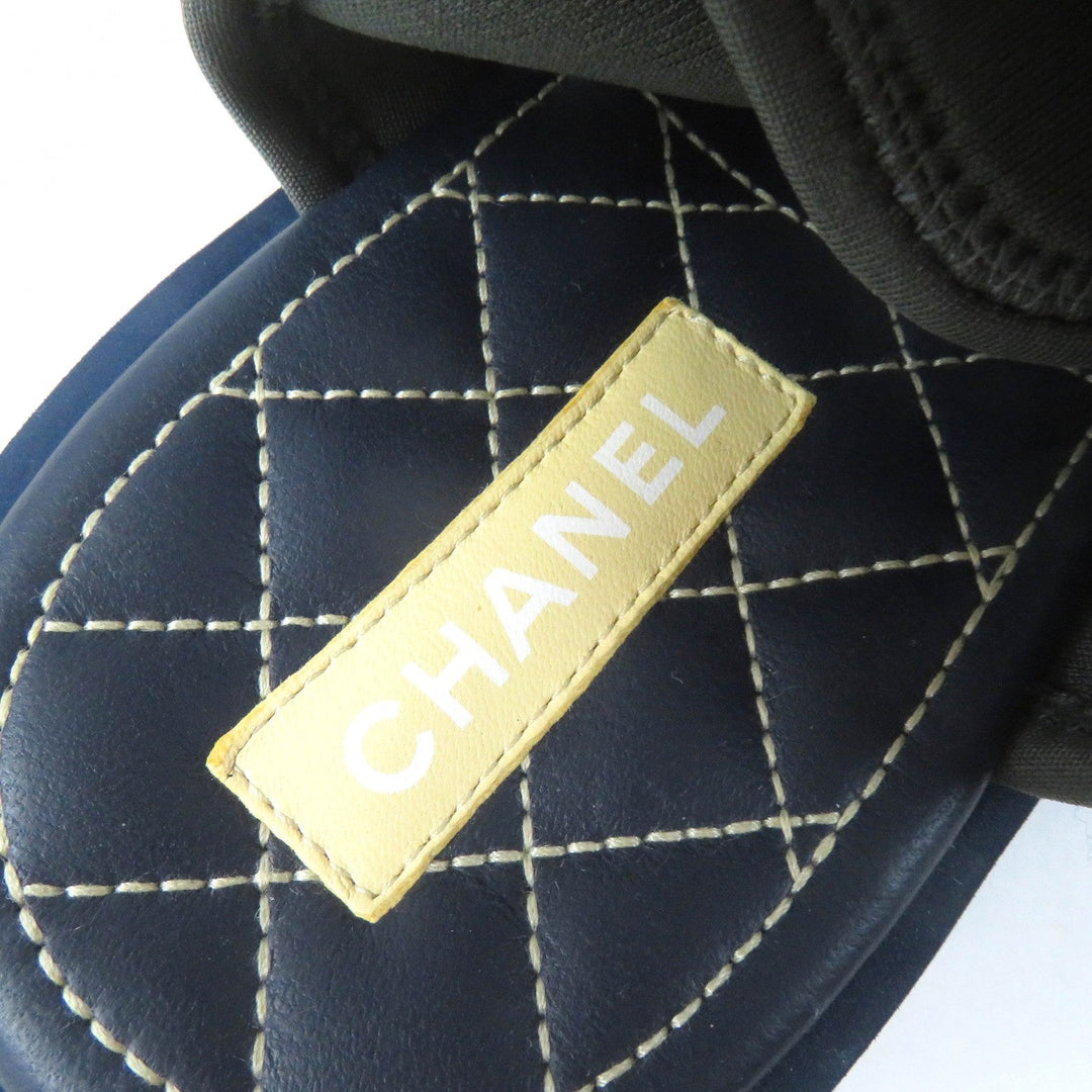 CHANEL Sandals 21P G37231 Y55209 Main: Leather multicolor Women 36 Used Authentic