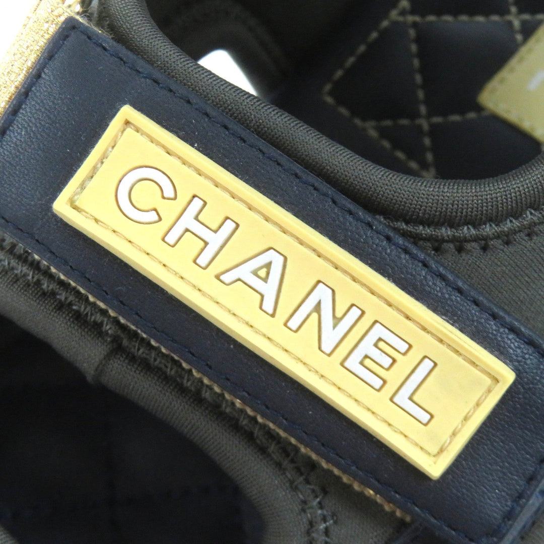 CHANEL Sandals 21P G37231 Y55209 Main: Leather multicolor Women 36 Used Authentic
