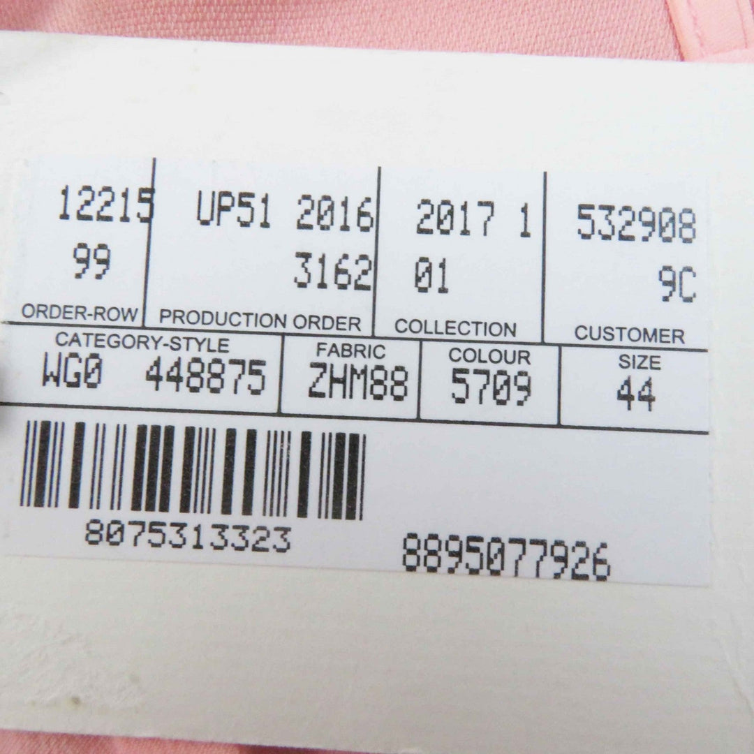 GUCCI skirt 448875 Outer: 51% wool, Outer: 49% silk, Lining: 71% acetate, Lining: 29% silk pink Women 44 Used Authentic