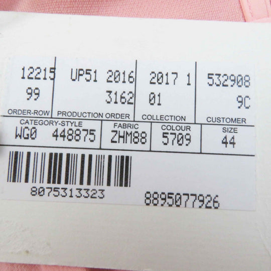 GUCCI skirt 448875 Outer: 51% wool, Outer: 49% silk, Lining: 71% acetate, Lining: 29% silk pink Women 44 Used Authentic