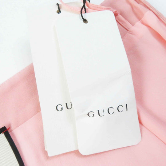 GUCCI skirt 448875 Outer: 51% wool, Outer: 49% silk, Lining: 71% acetate, Lining: 29% silk pink Women 44 Used Authentic