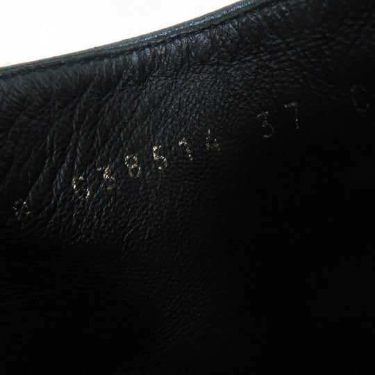 CHANEL Ankle boots G38514 Main: Leather black Women 37 Used Authentic