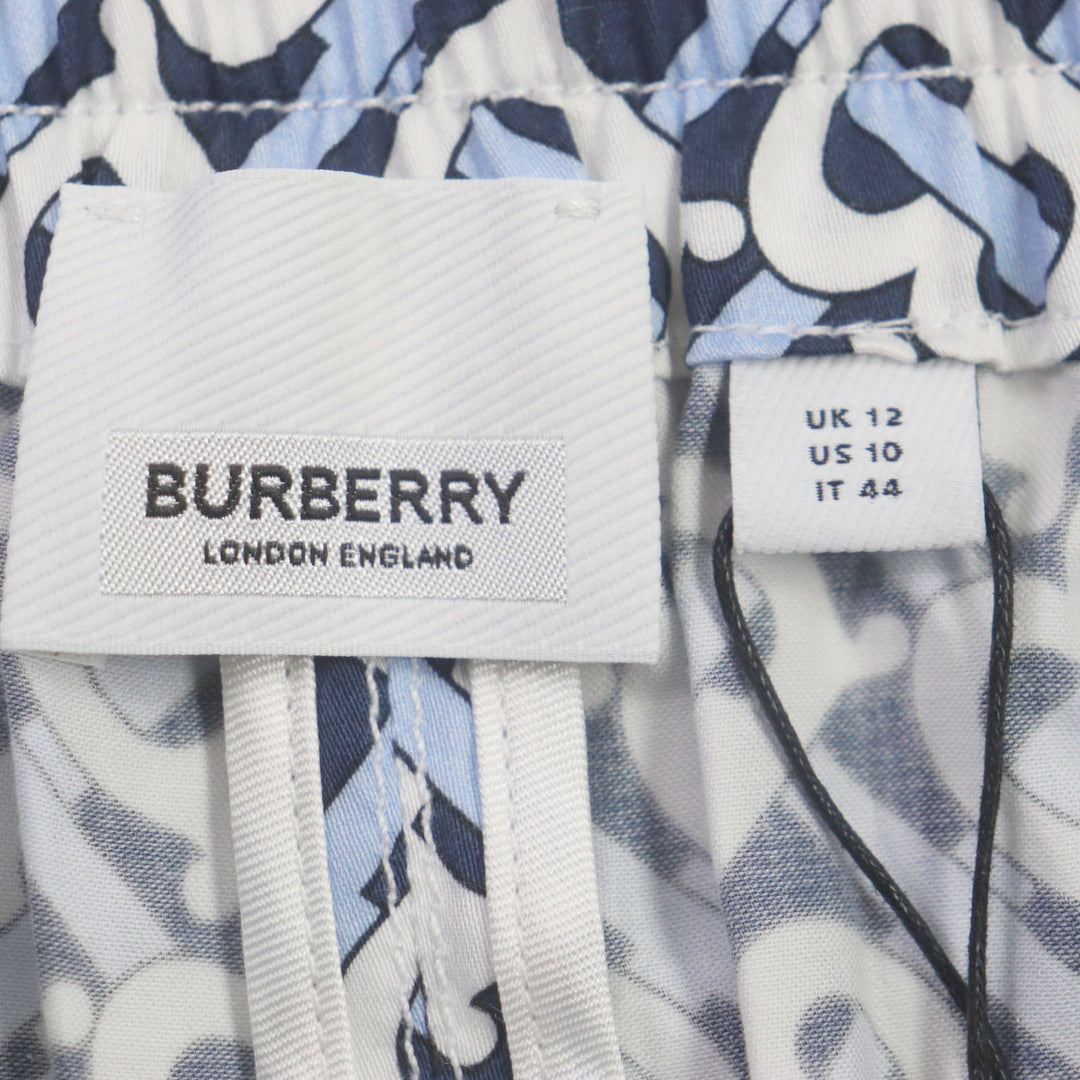 BURBERRY Shorts 8048786 Main: 100% cotton Blue white mens 44 Used Authentic