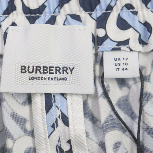 BURBERRY Shorts 8048786 Main: 100% cotton Blue white mens 44 Used Authentic