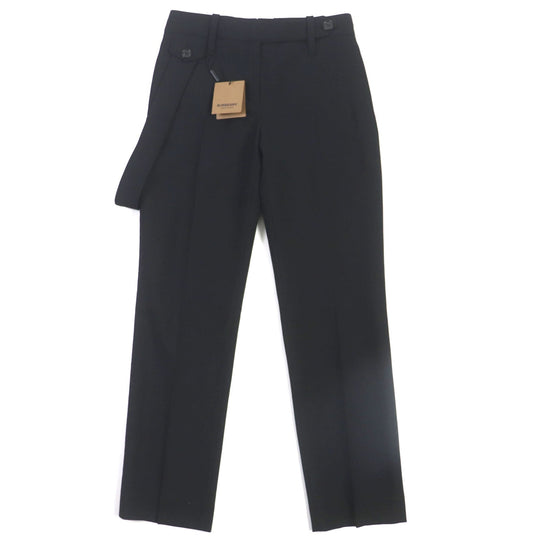 BURBERRY slacks 8046323 Outer: 100% wool, Lining: 93% cupra, Lining: 7% elastane black mens 38 Used Authentic
