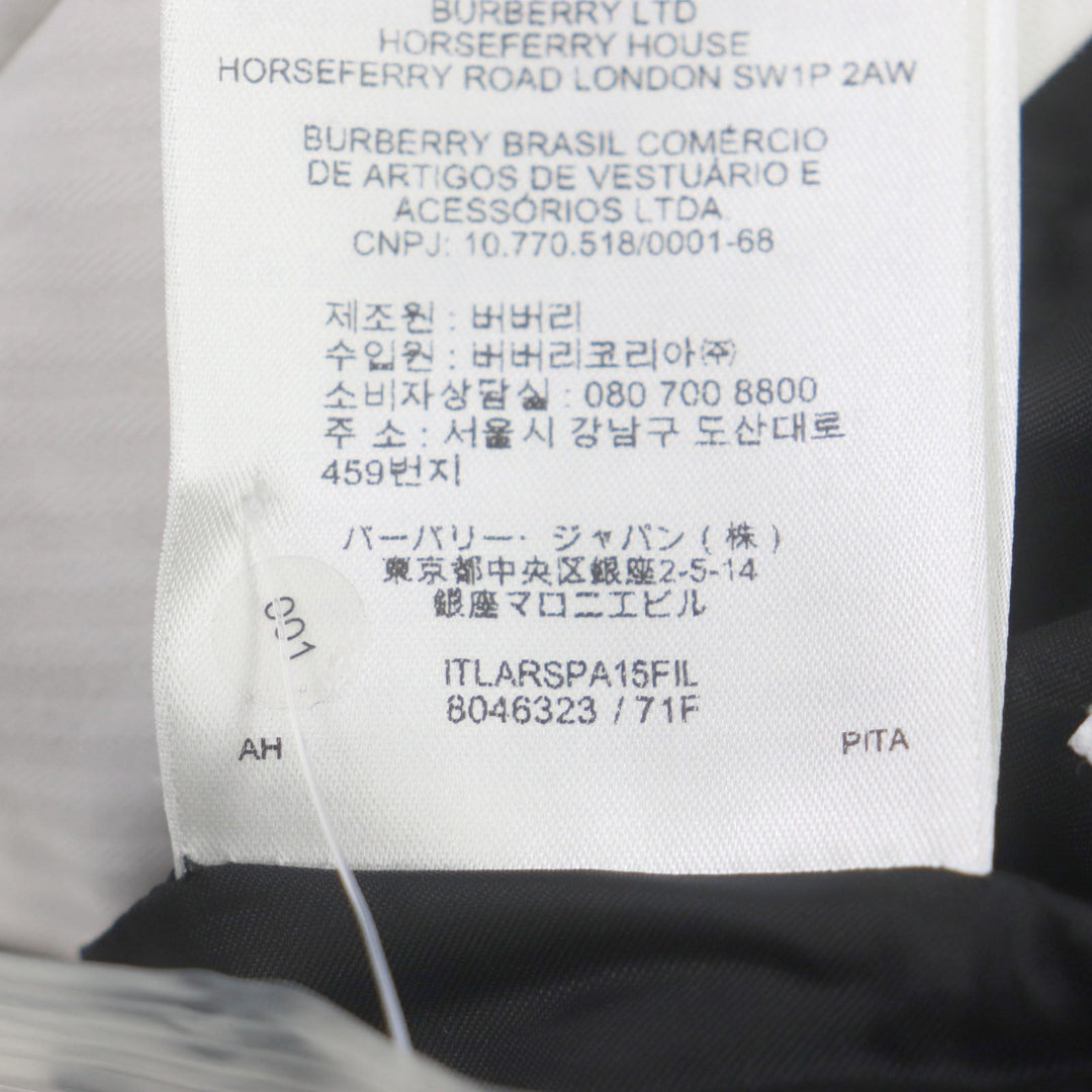 BURBERRY slacks 8046323 Outer: 100% wool, Lining: 93% cupra, Lining: 7% elastane black mens 38 Used Authentic