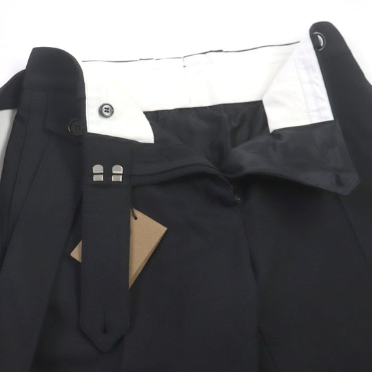 BURBERRY slacks 8046323 Outer: 100% wool, Lining: 93% cupra, Lining: 7% elastane black mens 38 Used Authentic