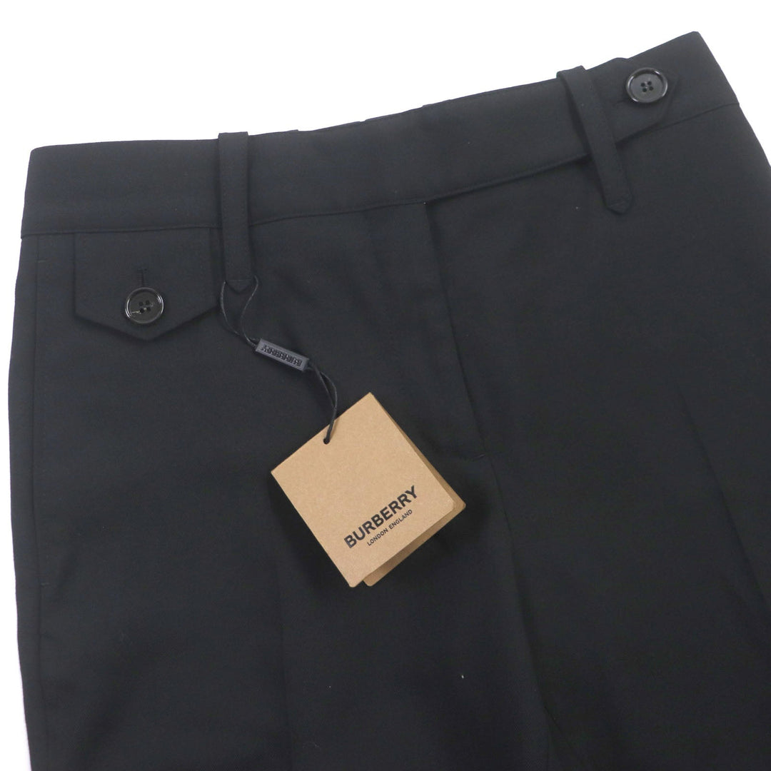 BURBERRY slacks 8046323 Outer: 100% wool, Lining: 93% cupra, Lining: 7% elastane black mens 38 Used Authentic
