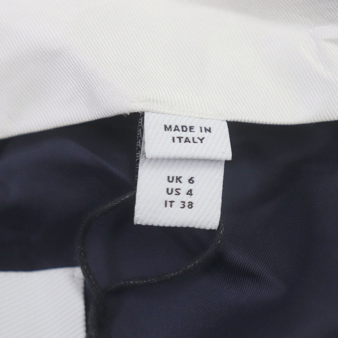 BURBERRY slacks 8040278 Outer: 60% mohair, Outer: 40% wool, Lining: 93% cupra, Lining: 7% elastane, Part: 100% cotton Navy mens 38 Used Authentic