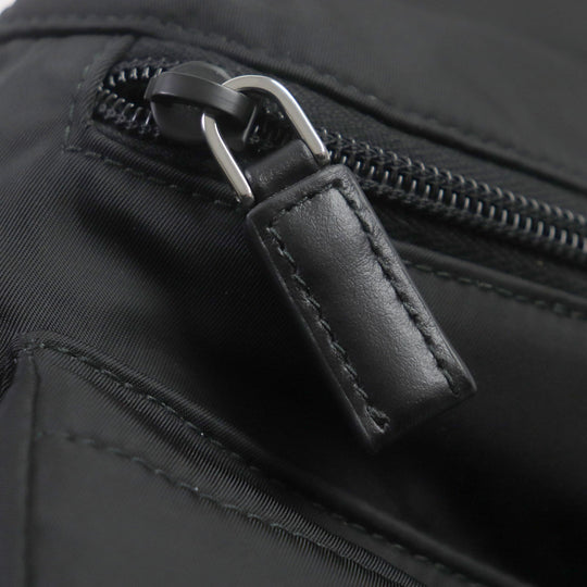 PRADA Shoulder Bag 2VH174 Main: Nylon, Part: Leather black mens Used Authentic