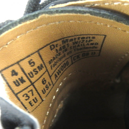 Dr.Martens Leather shoes Main: Leather black Women 37 Used Authentic