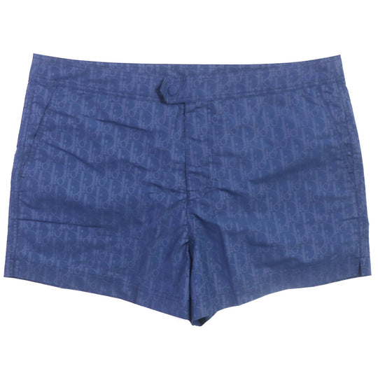 Dior HOMME Shorts 293B102AB041 Outer material: 100% polyester, part: 100% polyester, part: 100% urethane Navy Oblique mens XL Used Authentic