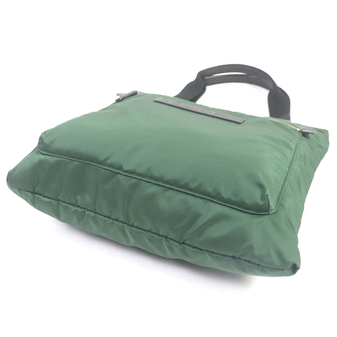 Felisi Tote Bag 20-41/1 Main: Nylon, Main: Leather green mens Used Authentic