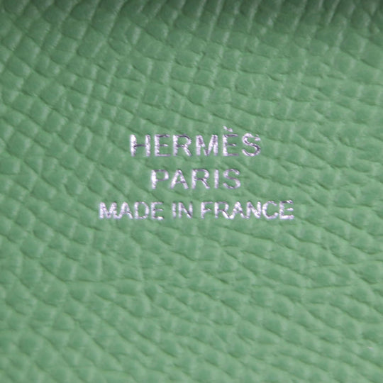 HERMES Coin case Main�FEpsom Veil Fizz Veil Yucca Bastia Verso mens Used Authentic