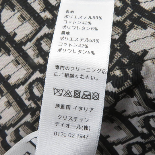 Christian Dior hat 95TDD923A130 Main: 53% polyester, 42% cotton, 5% polyurethane, Lining: 53% polyester, Lining: 42% cotton black TEDDY-D Women 58 Used Authentic
