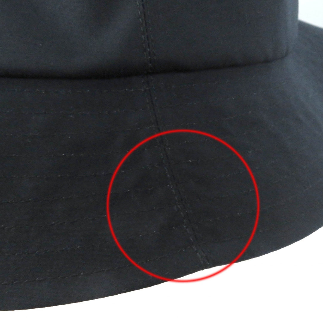 Christian Dior hat 95TDD923A130 Main: 53% polyester, 42% cotton, 5% polyurethane, Lining: 53% polyester, Lining: 42% cotton black TEDDY-D Women 58 Used Authentic