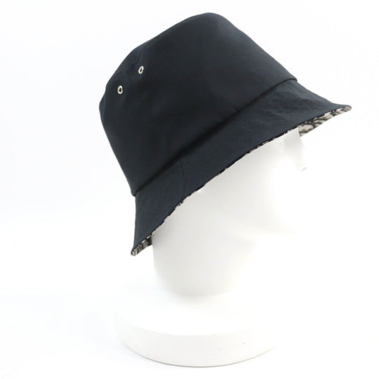 Christian Dior hat 95TDD923A130 Main: 53% polyester, 42% cotton, 5% polyurethane, Lining: 53% polyester, Lining: 42% cotton black TEDDY-D Women 58 Used Authentic