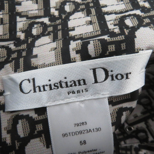 Christian Dior hat 95TDD923A130 Main: 53% polyester, 42% cotton, 5% polyurethane, Lining: 53% polyester, Lining: 42% cotton black TEDDY-D Women 58 Used Authentic
