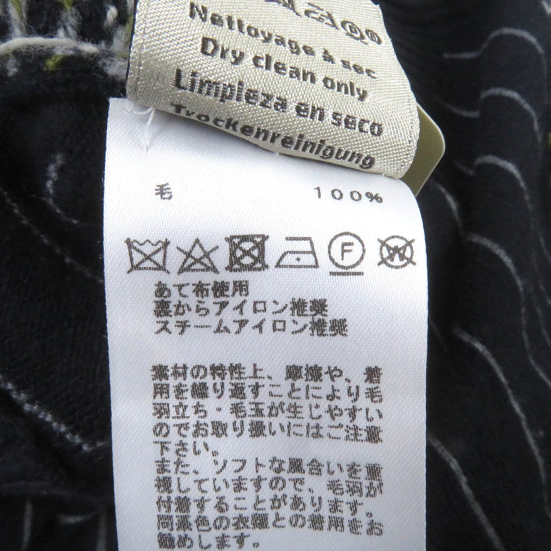 HERMES sweater Main: 100% wool Marin mens L Used Authentic