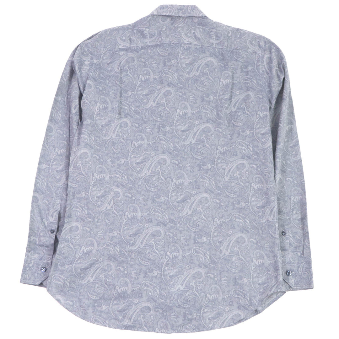 ETRO Long sleeve shirt Main: 100% cotton Blue type mens 41 Used Authentic