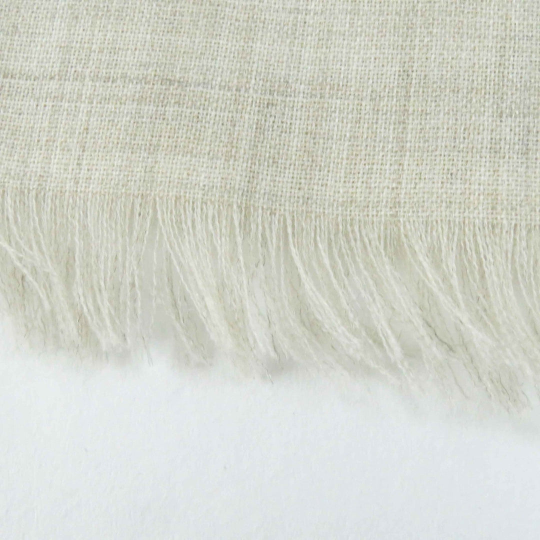 HERMES Stall Main: 100% cashmere Beige multi Les Rubans d'Hermes Hermes ribbons Women Used Authentic
