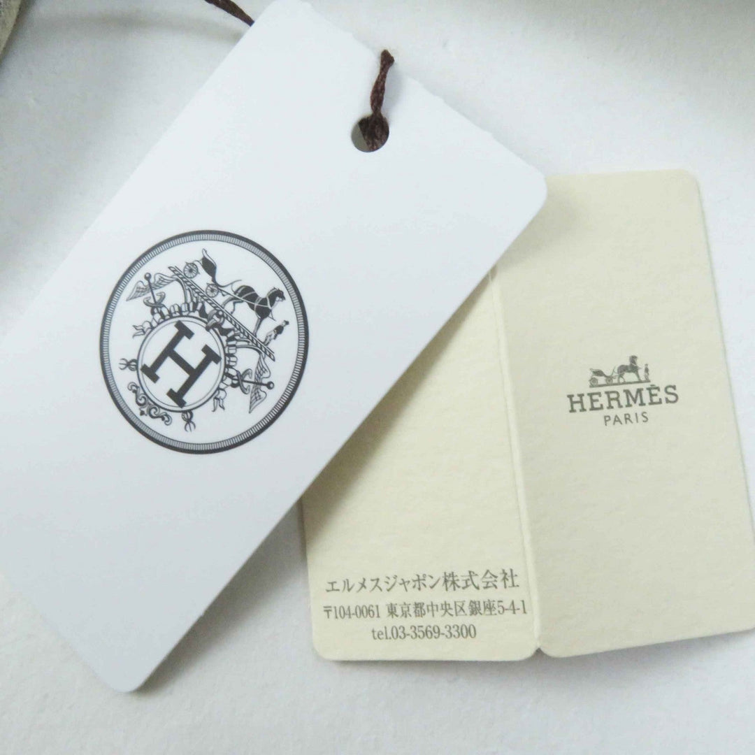 HERMES Stall Main: 100% cashmere Beige multi Les Rubans d'Hermes Hermes ribbons Women Used Authentic