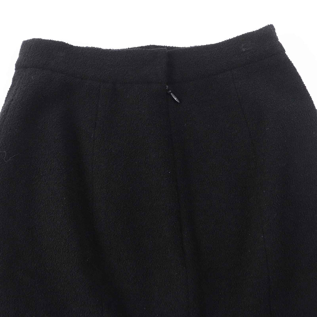 CHANEL setup Ｐ42616/Ｐ42872 wool black 36/34