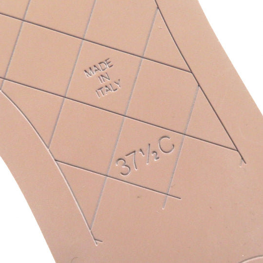 CHANEL Sandals 24P G45594 Main: Suede leather pink Women 37 1/2C Used Authentic