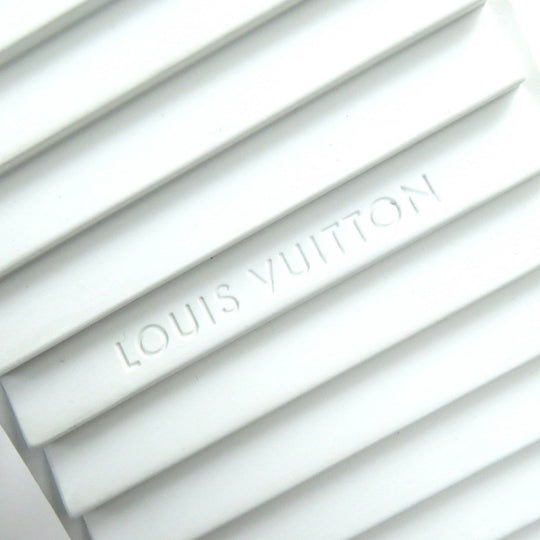 LOUIS VUITTON Low cut sneakers Main: Leather White pink Timeout line Women 36 1/2 Used Authentic