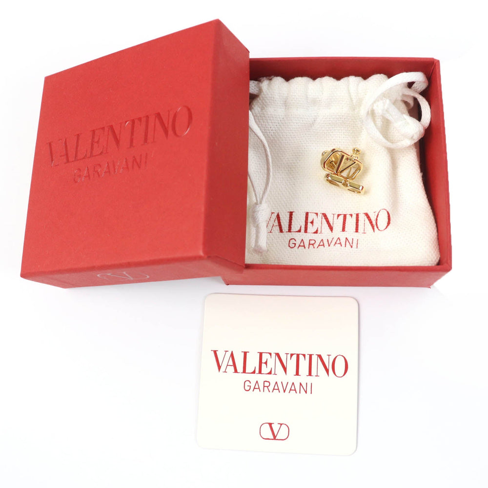 Valentino Garavani Pierce ZW2J0G76MET brass gold Women Used Authentic